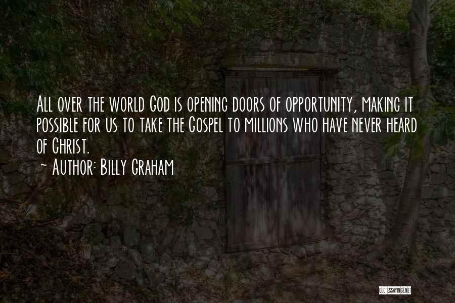Making Millions Quotes By Billy Graham