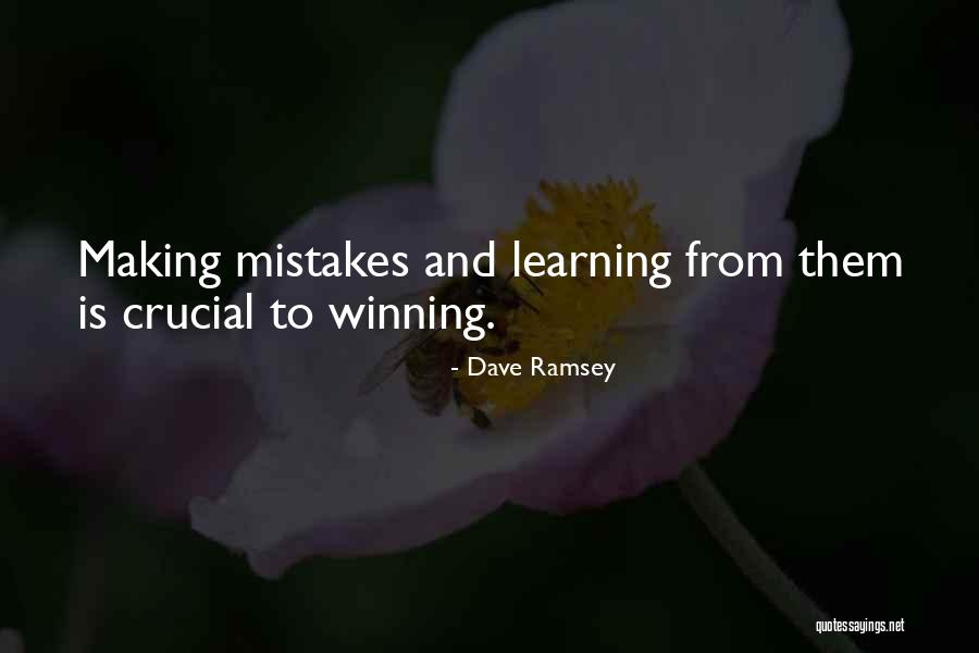 Making Mistakes Quotes By Dave Ramsey Making Mistakes Quotes By Dave Ramsey