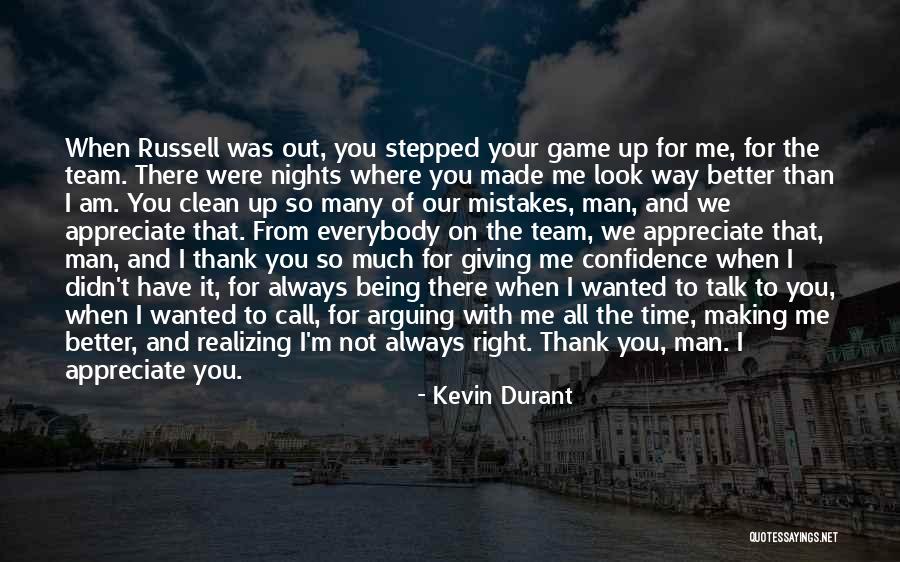Making Mistakes Quotes By Kevin Durant Making Mistakes Quotes By Kevin Durant