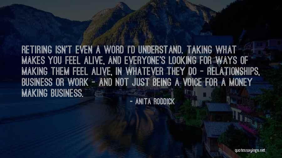 Making Money Quotes By Anita Roddick