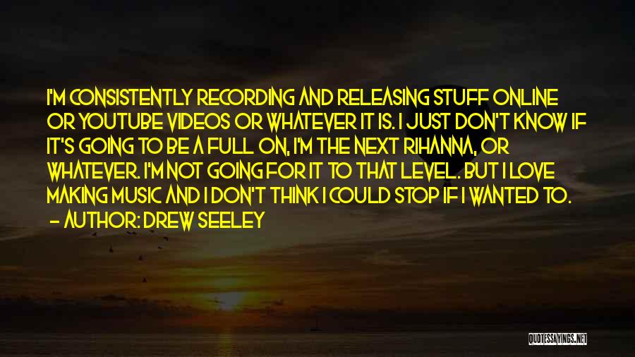 Making Music Videos Quotes By Drew Seeley