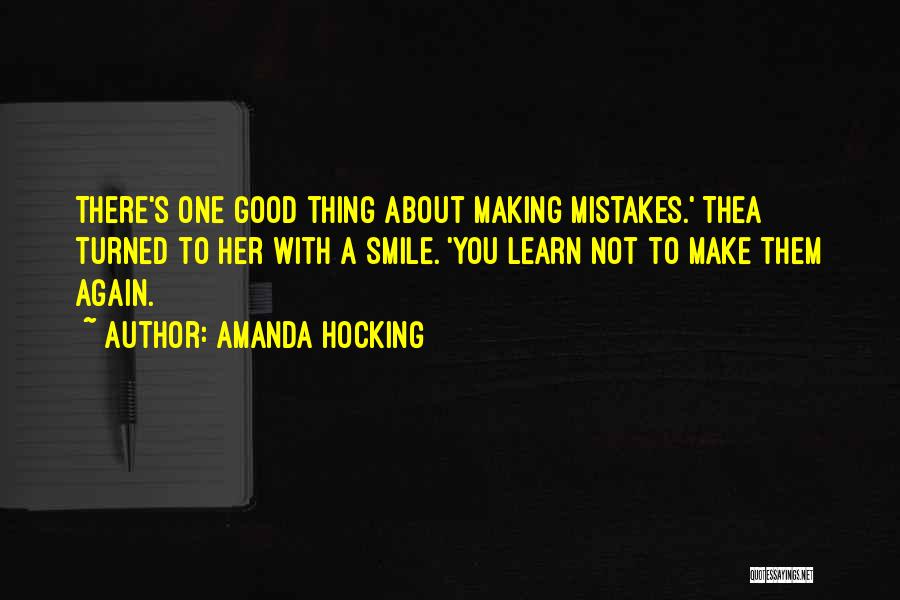 Making My Own Mistakes Quotes By Amanda Hocking