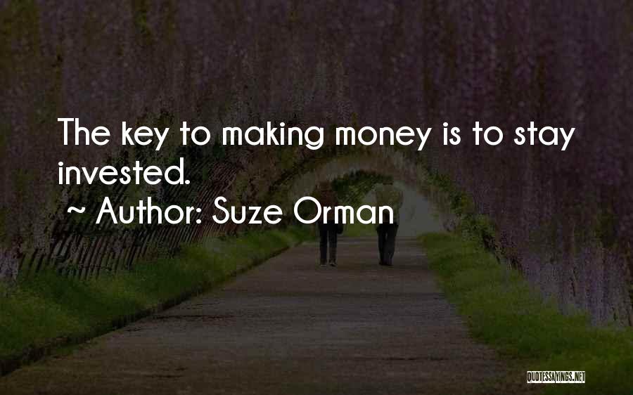 Making My Own Money Quotes By Suze Orman