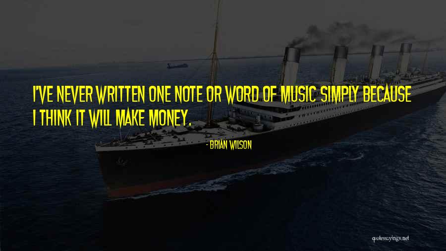 Making Notes Quotes By Brian Wilson Making Notes Quotes By Brian Wilson