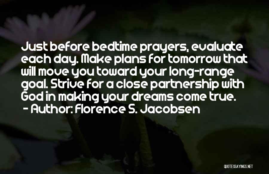 Making Plans And God Quotes By Florence S. Jacobsen