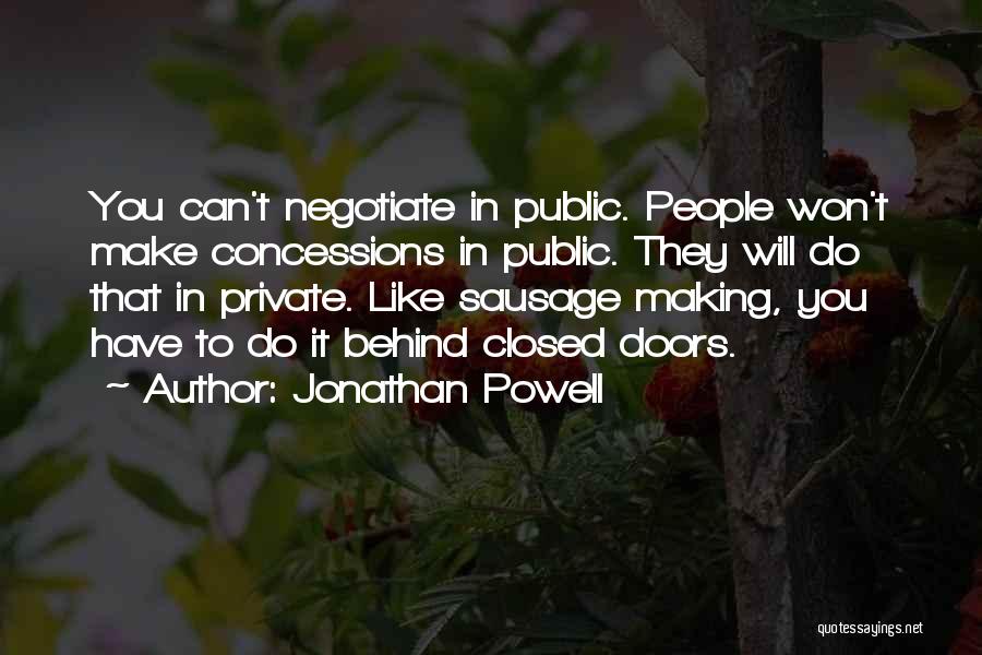 Making Sausage Quotes By Jonathan Powell