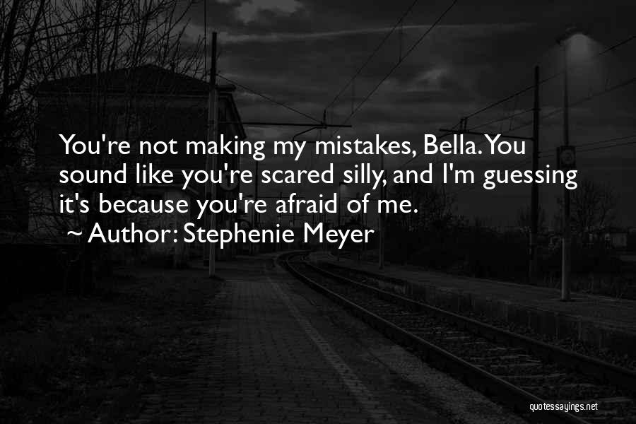 Making Silly Mistakes Quotes By Stephenie Meyer