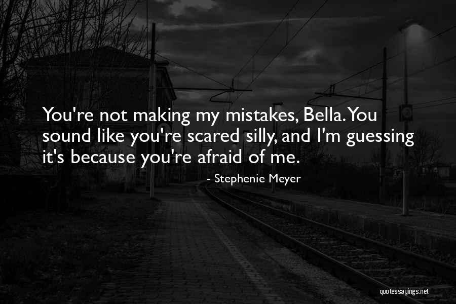 Making Silly Mistakes Quotes By Stephenie Meyer