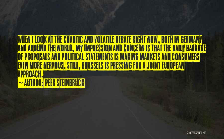 Making Statements Quotes By Peer Steinbruck