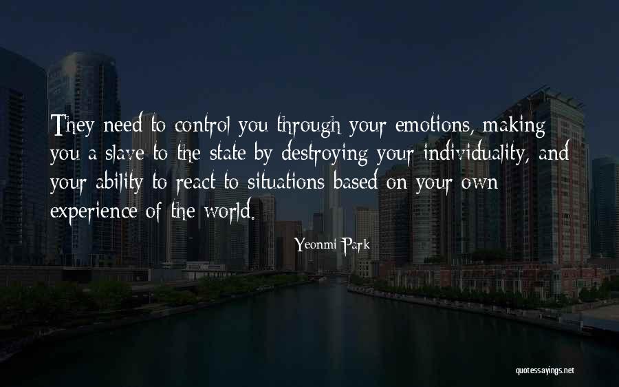 Making The Best Of Situations Quotes By Yeonmi Park Making The Best Of Situations Quotes By Yeonmi Park