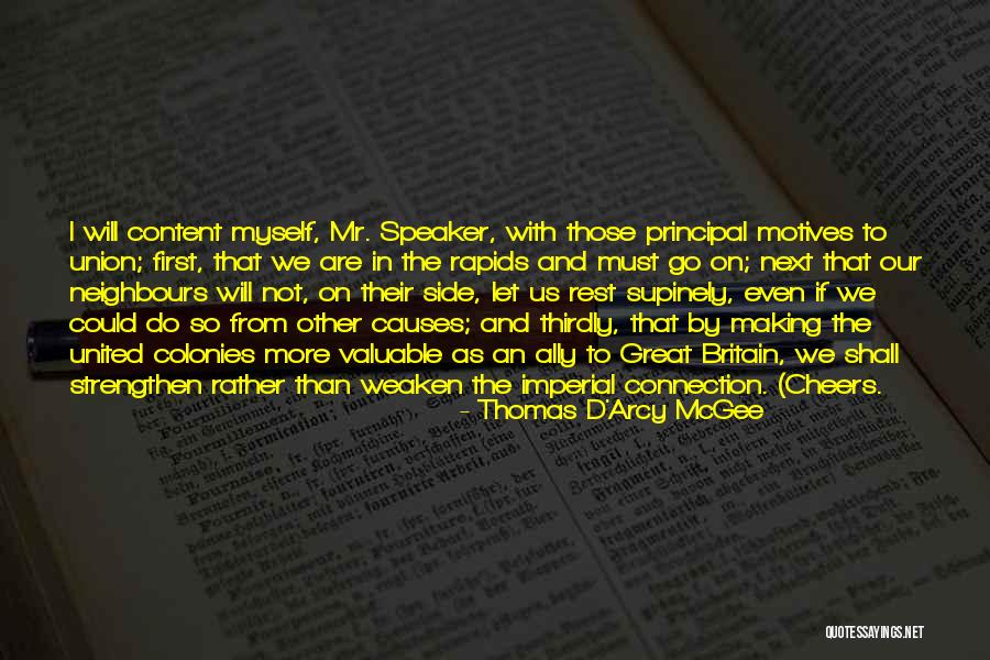 Making The Connection Quotes By Thomas D'Arcy McGee Making The Connection Quotes By Thomas D'Arcy McGee