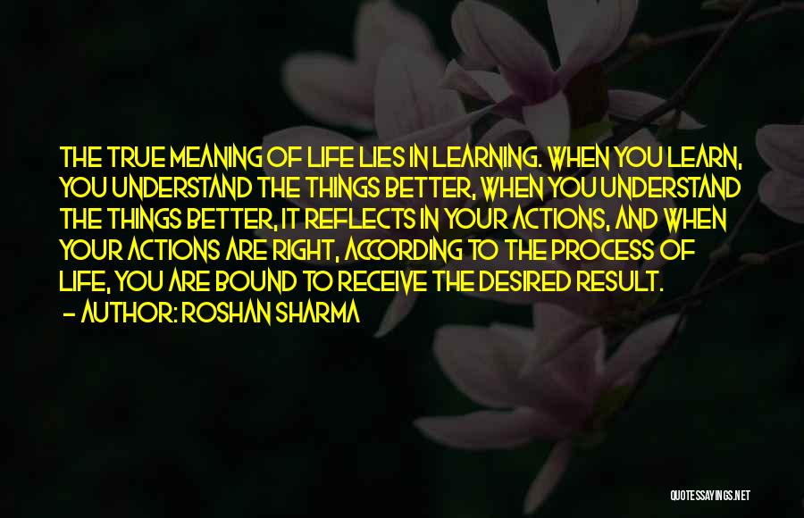 Making The Right Decision In Life Quotes By Roshan Sharma