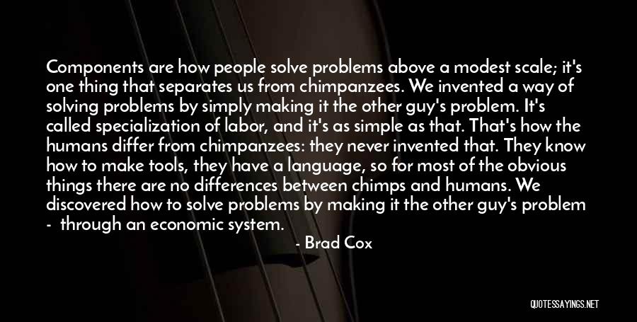 Making Things Simple Quotes By Brad Cox