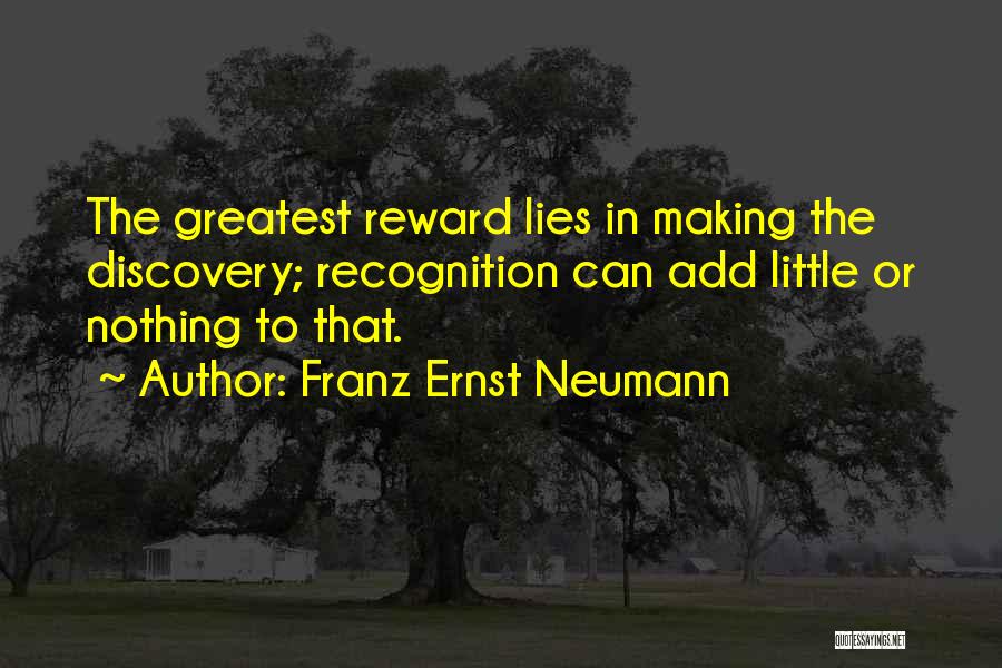 Making Up Lies Quotes By Franz Ernst Neumann