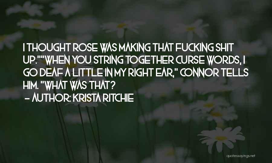 Making Up Words Quotes By Krista Ritchie