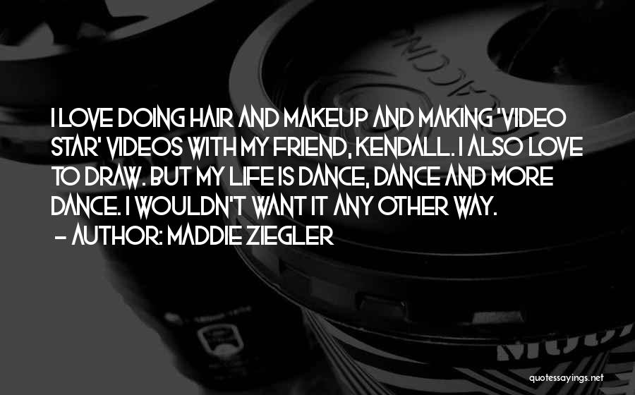 Making Videos Quotes By Maddie Ziegler