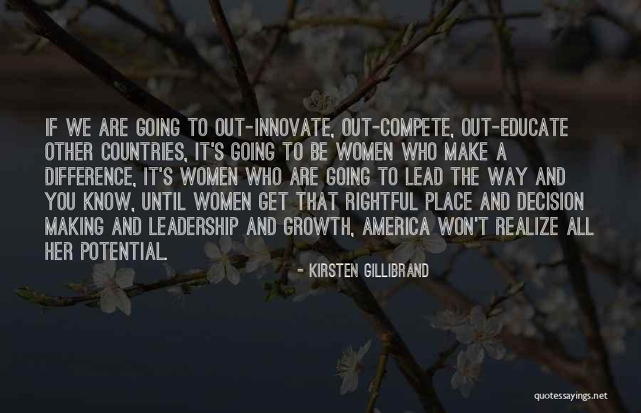 Making You Realize Quotes By Kirsten Gillibrand Making You Realize Quotes By Kirsten Gillibrand