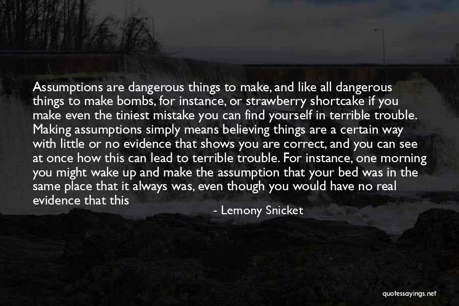 Making Your Bed In The Morning Quotes By Lemony Snicket Making Your Bed In The Morning Quotes By Lemony Snicket