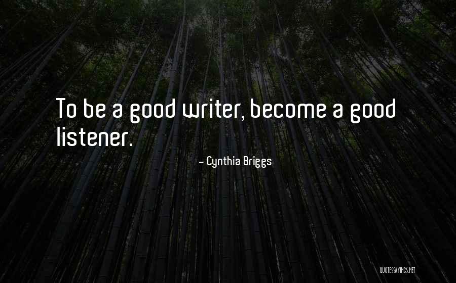 Making Your Own Mistakes And Learning From Them Quotes By Cynthia Briggs