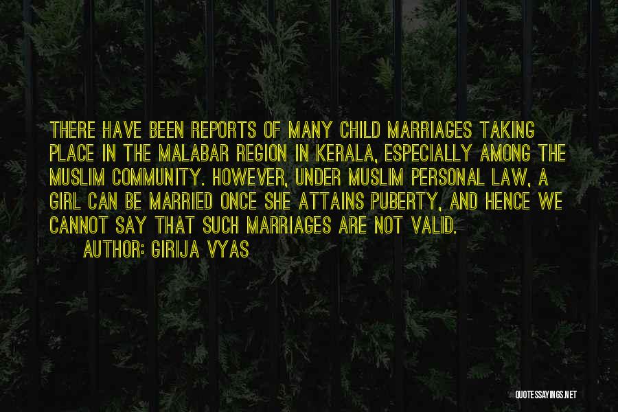 Malabar Quotes By Girija Vyas