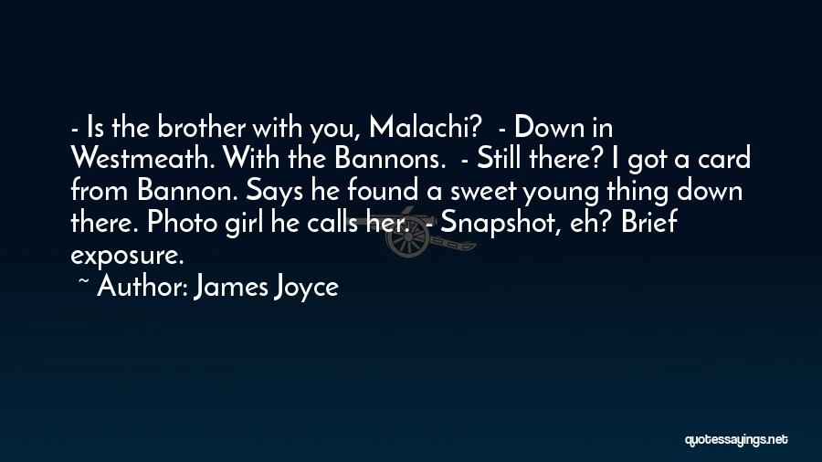 Malachi Quotes By James Joyce
