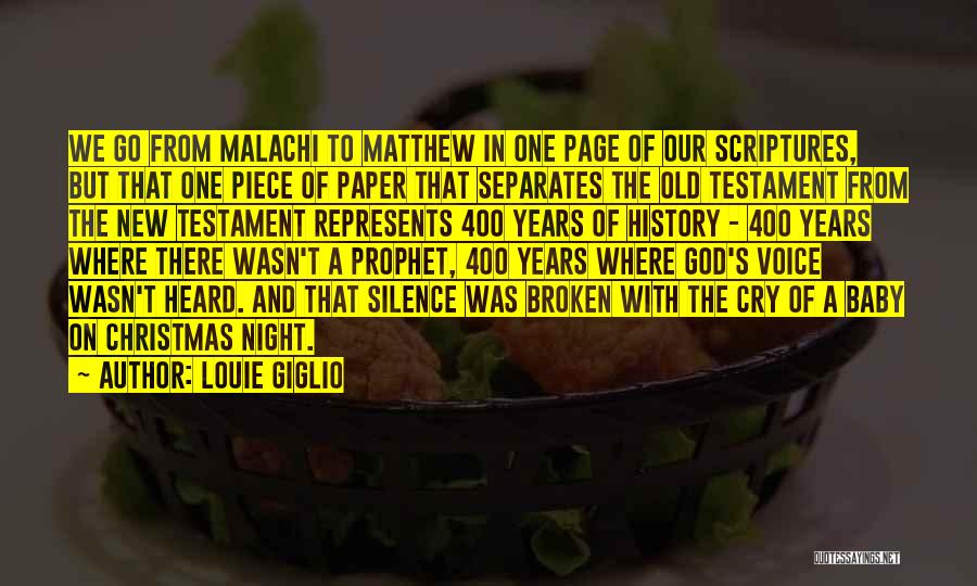 Malachi Quotes By Louie Giglio