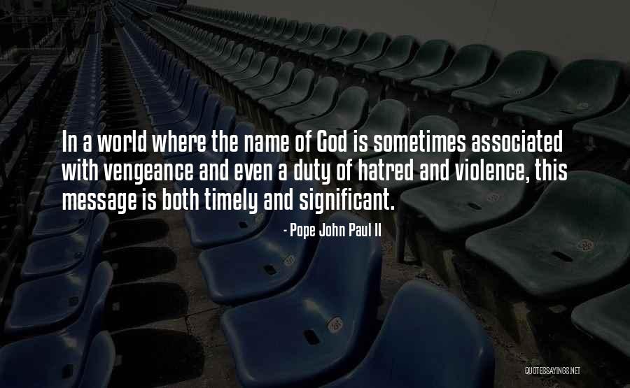 Malahi Quotes By Pope John Paul II Malahi Quotes By Pope John Paul II