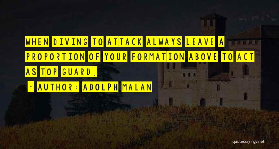 Malan Quotes By Adolph Malan