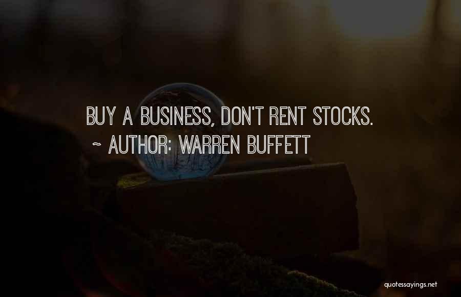 Malan Quotes By Warren Buffett