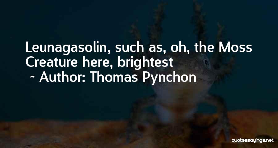 Malaski Eye Quotes By Thomas Pynchon