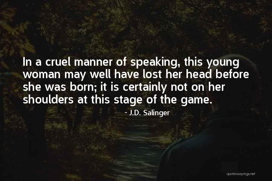 Malboeuf Bowie Quotes By J.D. Salinger Malboeuf Bowie Quotes By J.D. Salinger