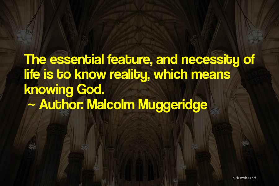 Malcolm Muggeridge Quotes 106922