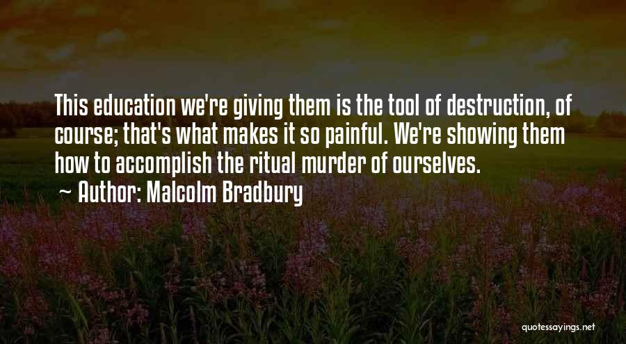 Malcolm X Education Quotes By Malcolm Bradbury