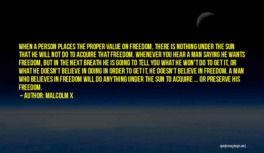 Malcolm X On Quotes By Malcolm X