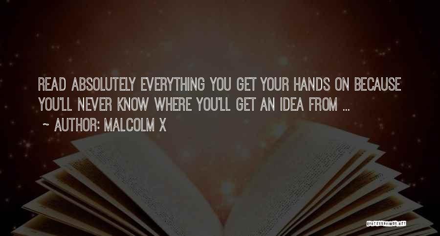 Malcolm X On Quotes By Malcolm X