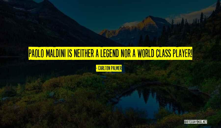 Maldini Quotes By Carlton Palmer Maldini Quotes By Carlton Palmer