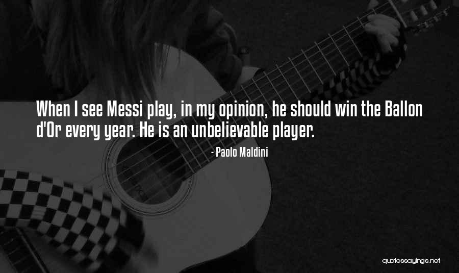 Maldini Quotes By Paolo Maldini