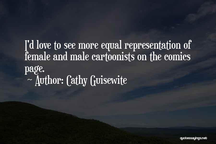 Male And Female Quotes By Cathy Guisewite
