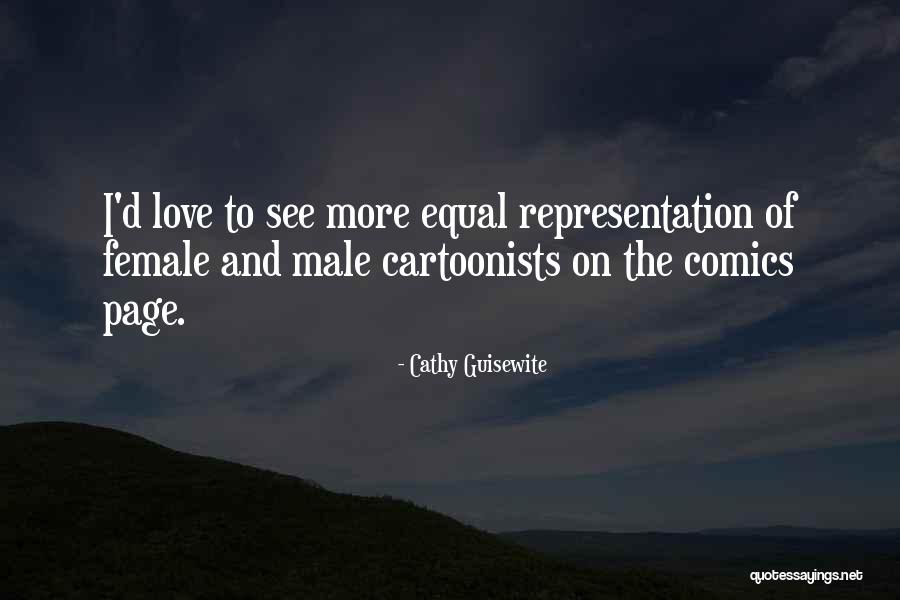 Male And Female Quotes By Cathy Guisewite