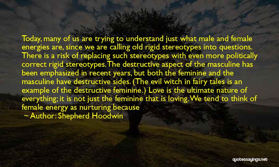 Male And Female Stereotypes Quotes By Shepherd Hoodwin