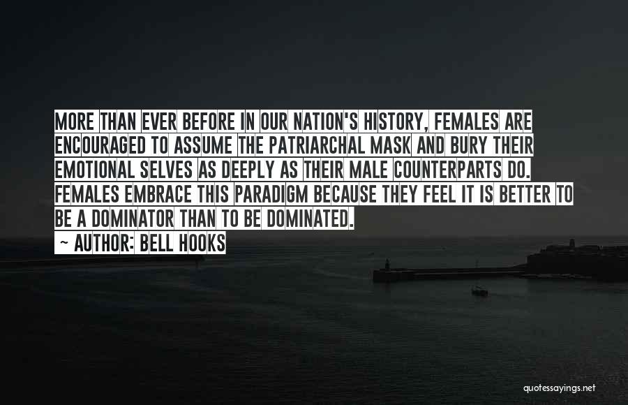 Male Dominated Quotes By Bell Hooks