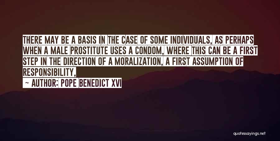 Male Prostitute Quotes By Pope Benedict XVI