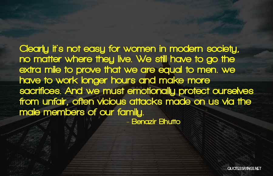 Male Strength Quotes By Benazir Bhutto Male Strength Quotes By Benazir Bhutto