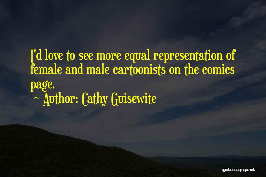 Male To Female Love Quotes By Cathy Guisewite