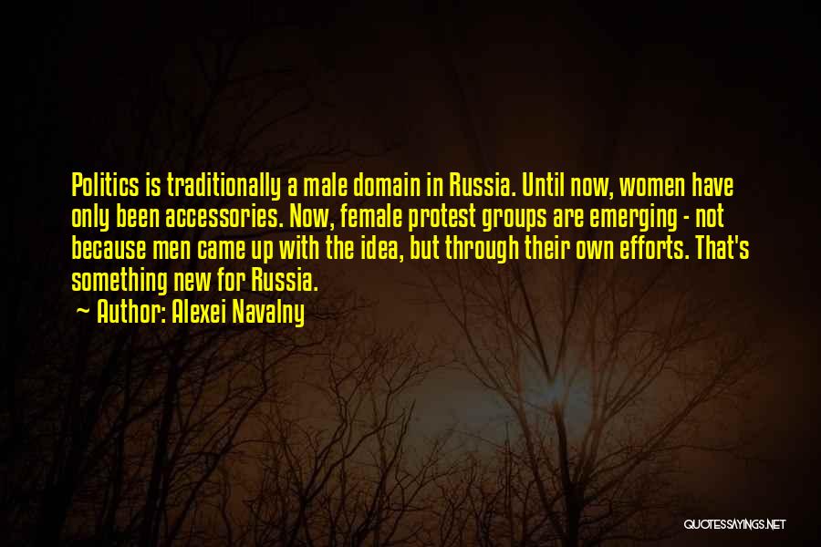 Male Versus Female Quotes By Alexei Navalny