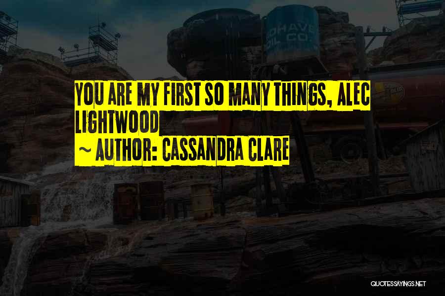 Malec Quotes By Cassandra Clare