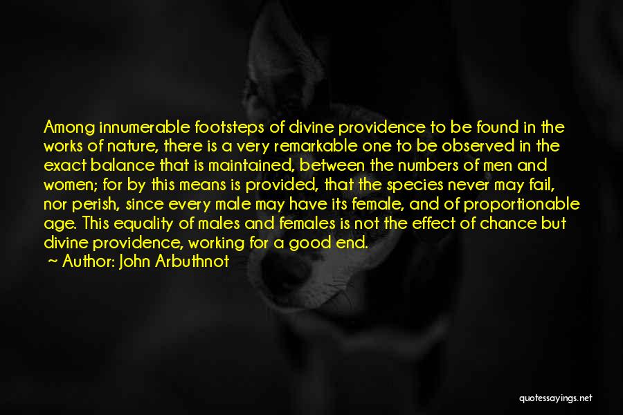 Males And Females Quotes By John Arbuthnot