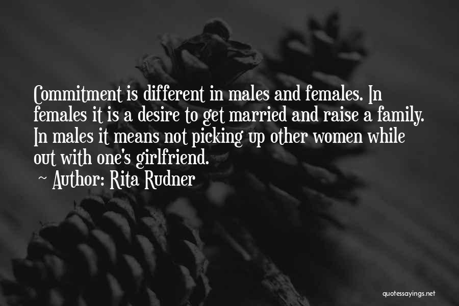 Males And Females Quotes By Rita Rudner