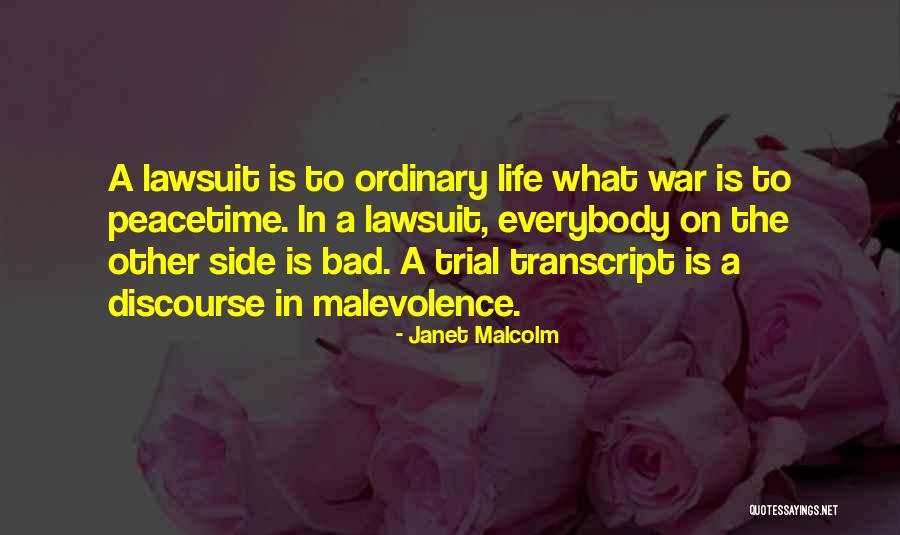 Malevolence 3 Quotes By Janet Malcolm Malevolence 3 Quotes By Janet Malcolm