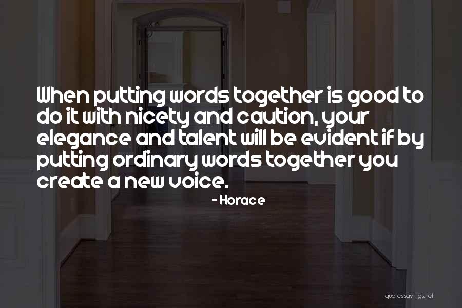Malhani Quotes By Horace Malhani Quotes By Horace